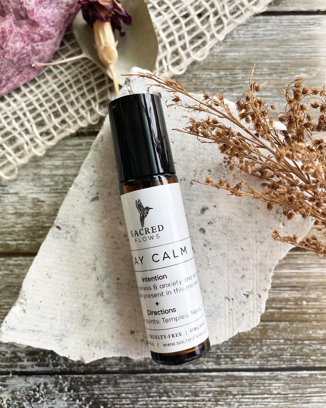 Stay Calm | Organic Essential Oil Roller Blend