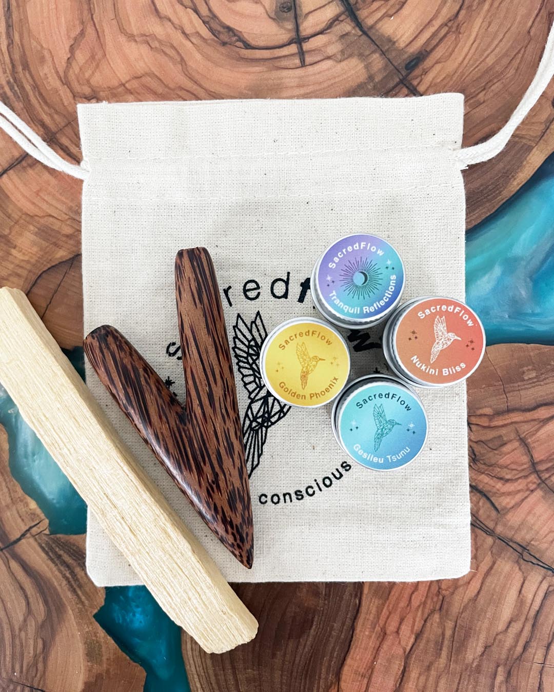 Hapé Starter Kit | 4 Hapés w/Kuripe