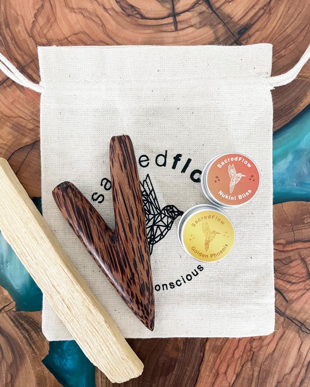 Hapé Starter Kit | 2 Hapés w/Kuripe (Love & Ethereal)