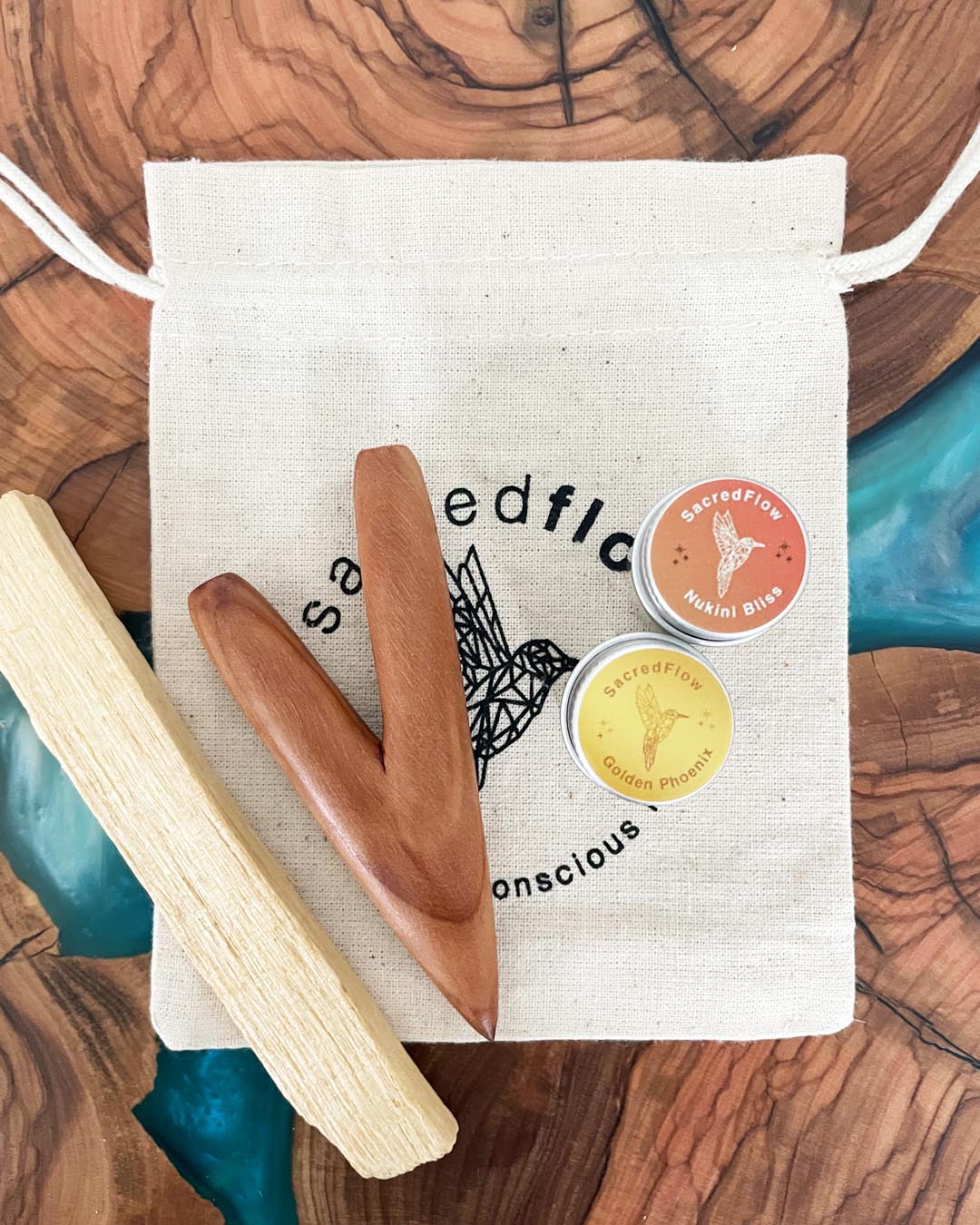 Hapé Starter Kit | 2 Hapés w/Kuripe (Love & Ethereal)