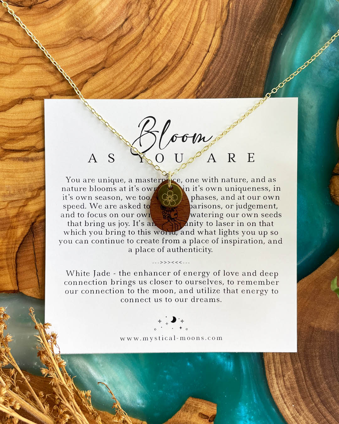 Bloom As You Are Necklace