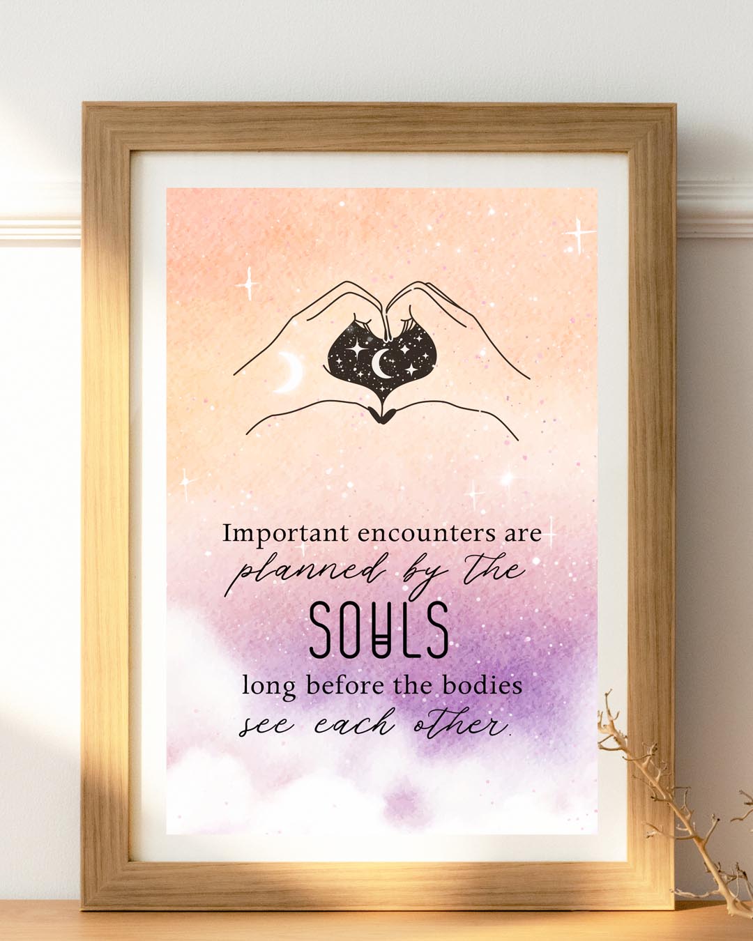 Soul Encounters Art Print