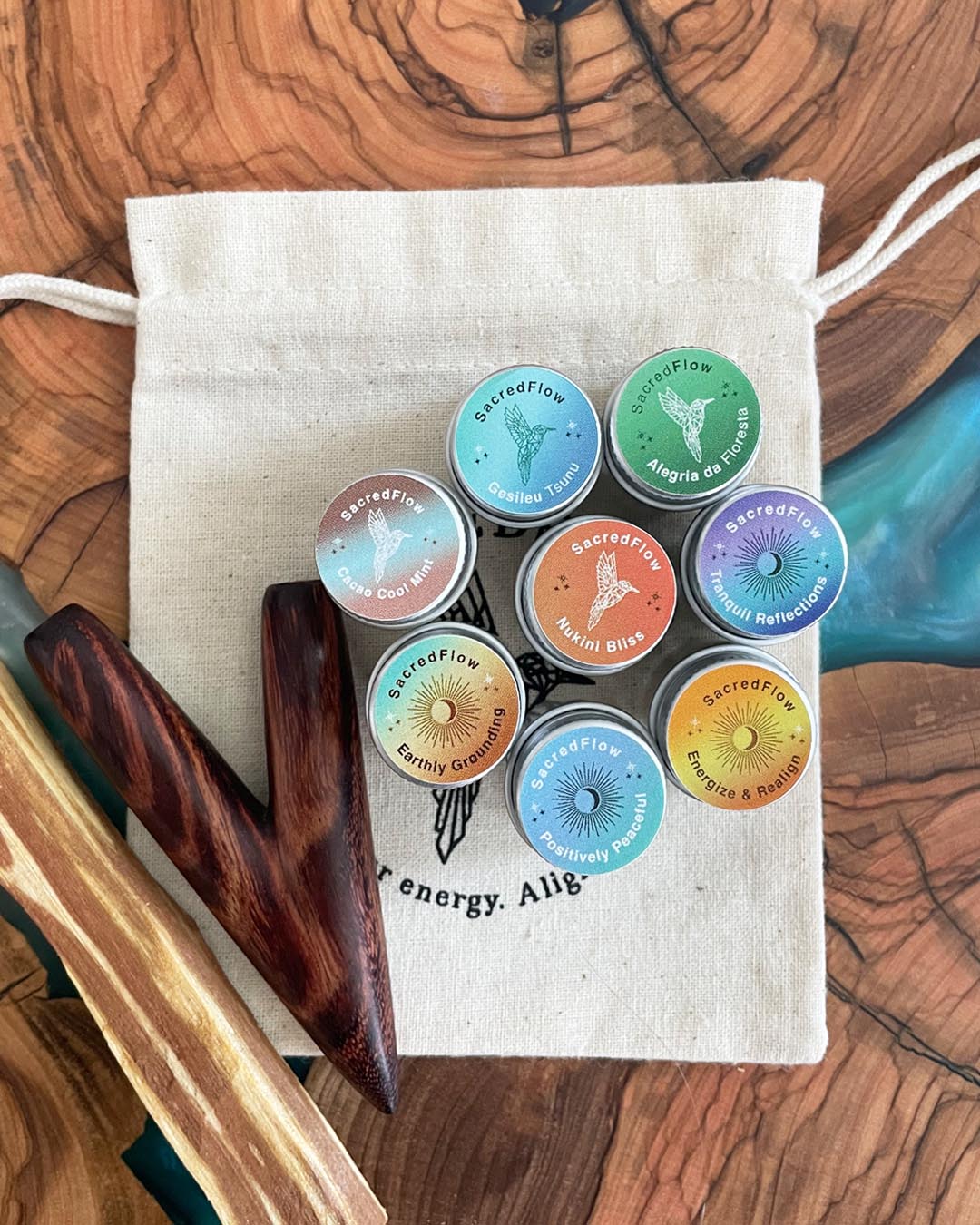 Mental Clarity Hapé Starter Kit | 8 Hapés w/Kuripe
