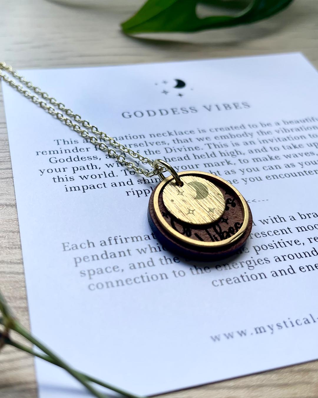 Goddess Vibes Necklace