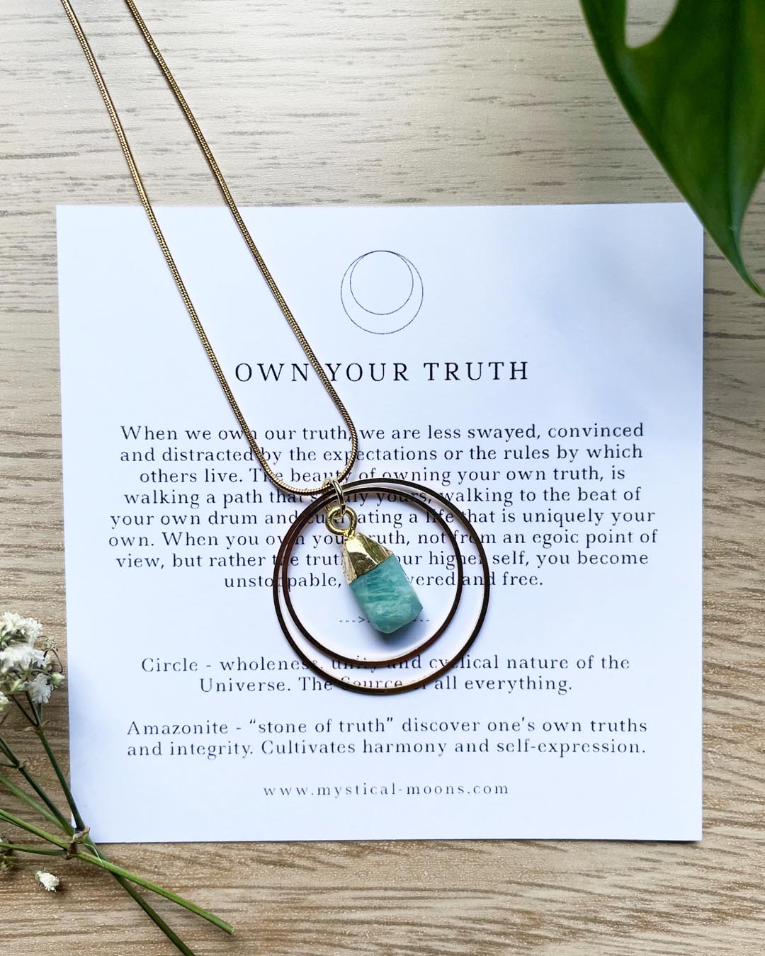 Own Your Truth Necklace