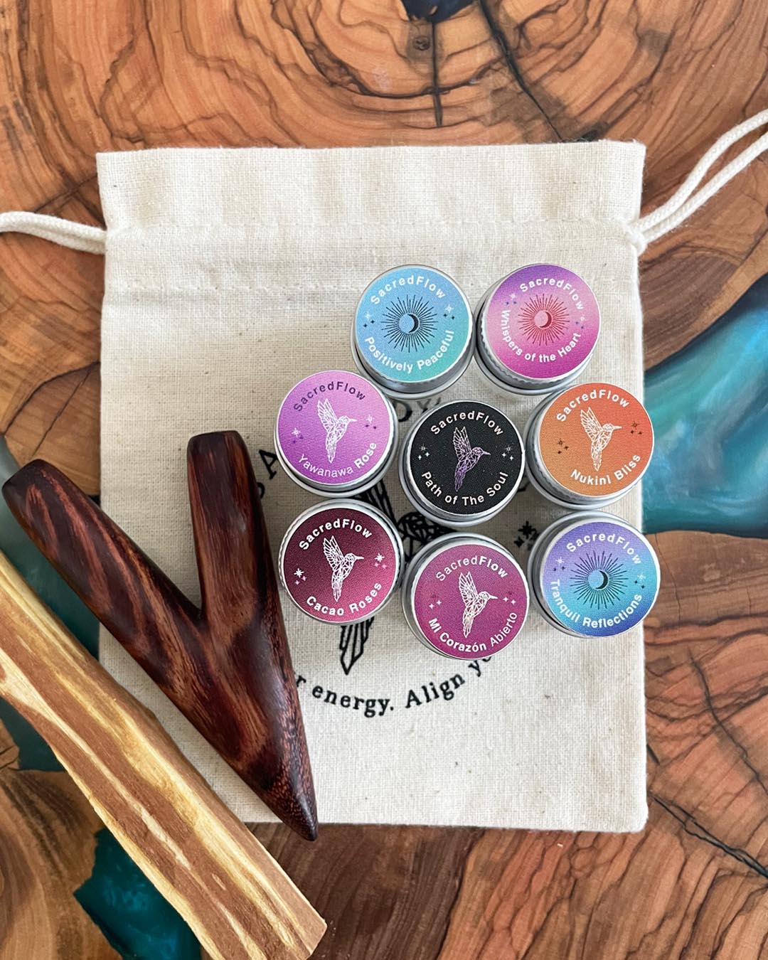 Emotional Healing Hapé Starter Kit | 8 Hapés w/Kuripe