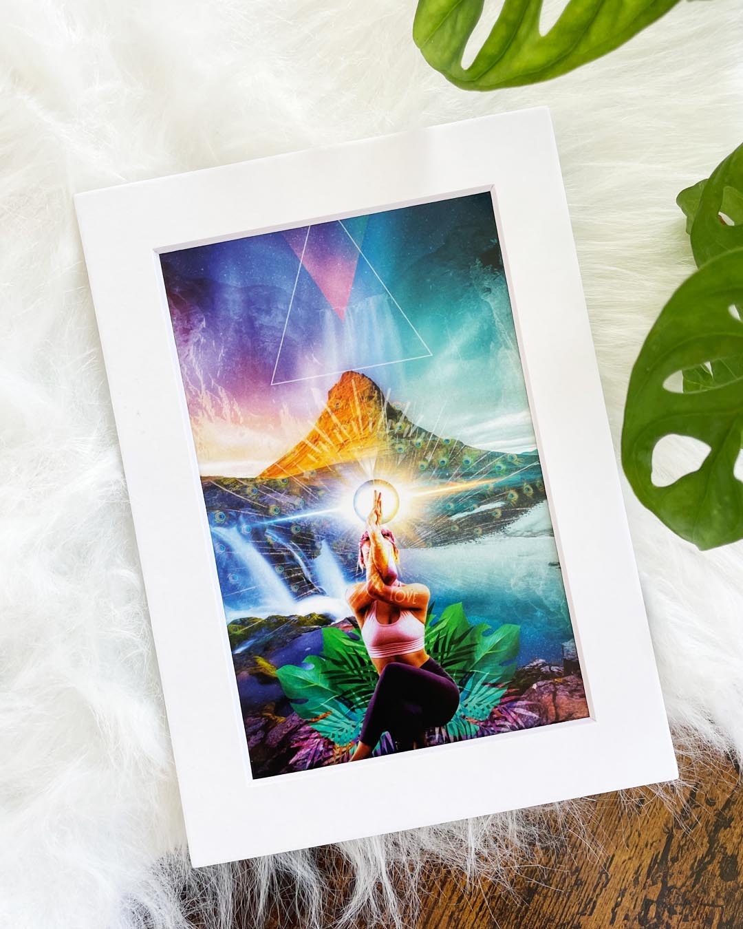 Yogic Transcendence Art Print