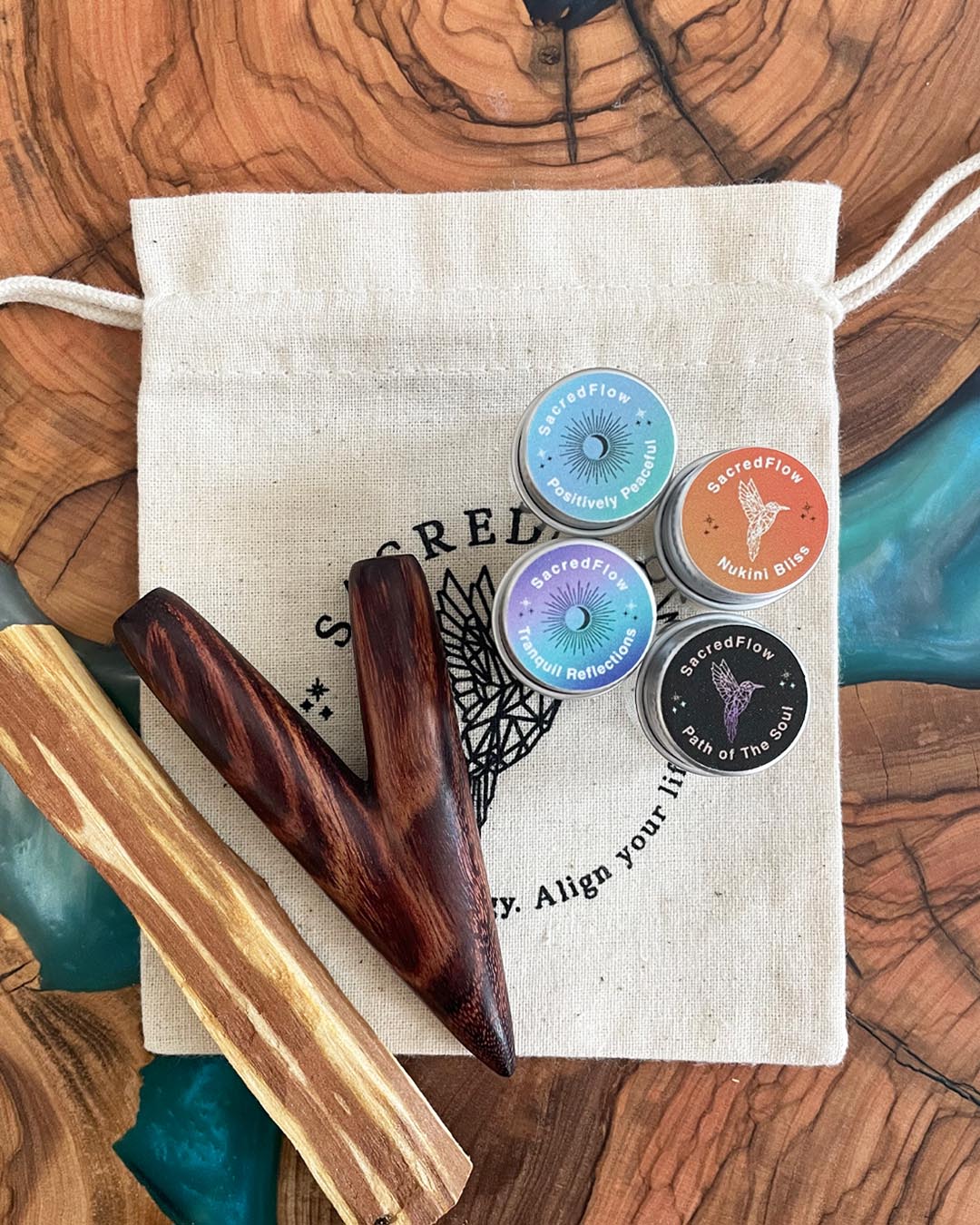 Emotional Healing Hapé Starter Kit | 4 Hapés w/Kuripe