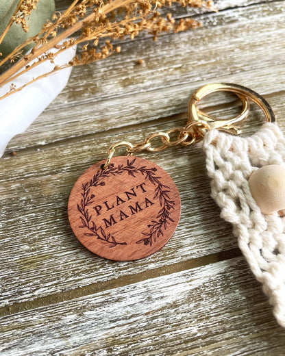 Plant Mama Keychain