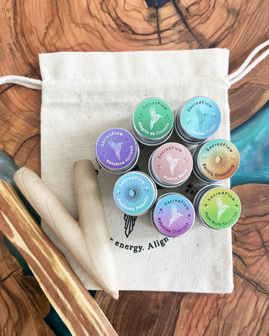 Grounding Hapé Starter Kit | 8 Hapés w/Kuripe