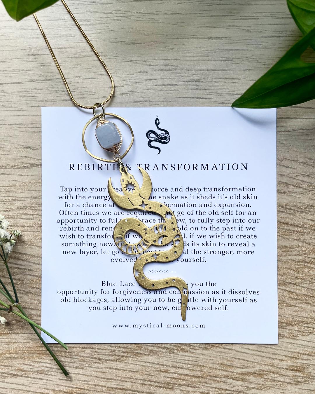 Rebirth & Transformation Necklace