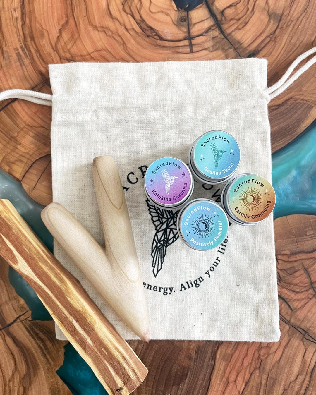 Grounding Hapé Starter Kit | 4 Hapés w/Kuripe