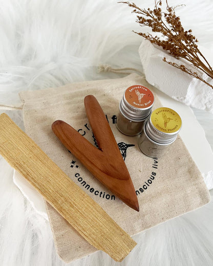 Hapé Starter Kit | 2 Hapés w/Kuripe (Love & Ethereal)