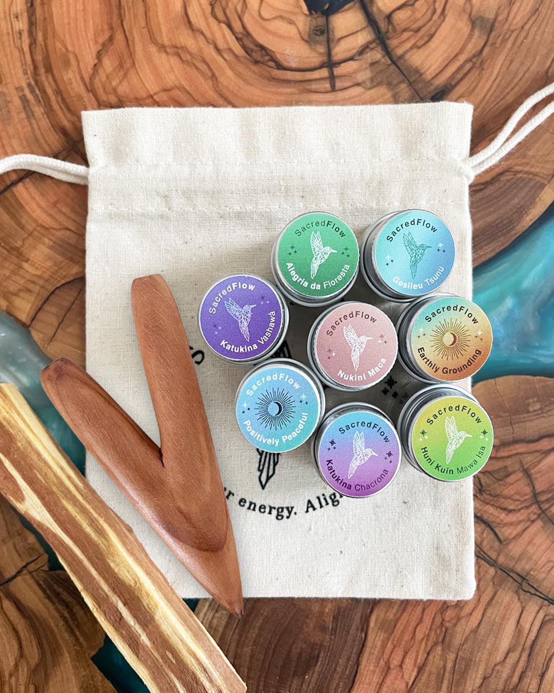 Grounding Hapé Starter Kit | 8 Hapés w/Kuripe