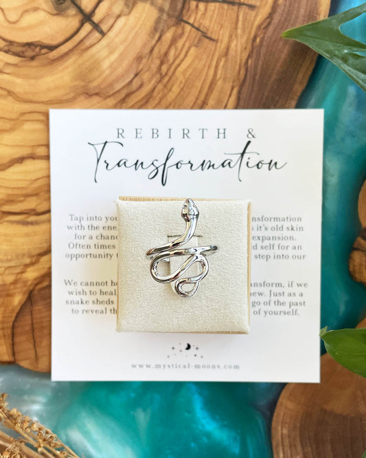 Rebirth & Transformation Ring (Silver)