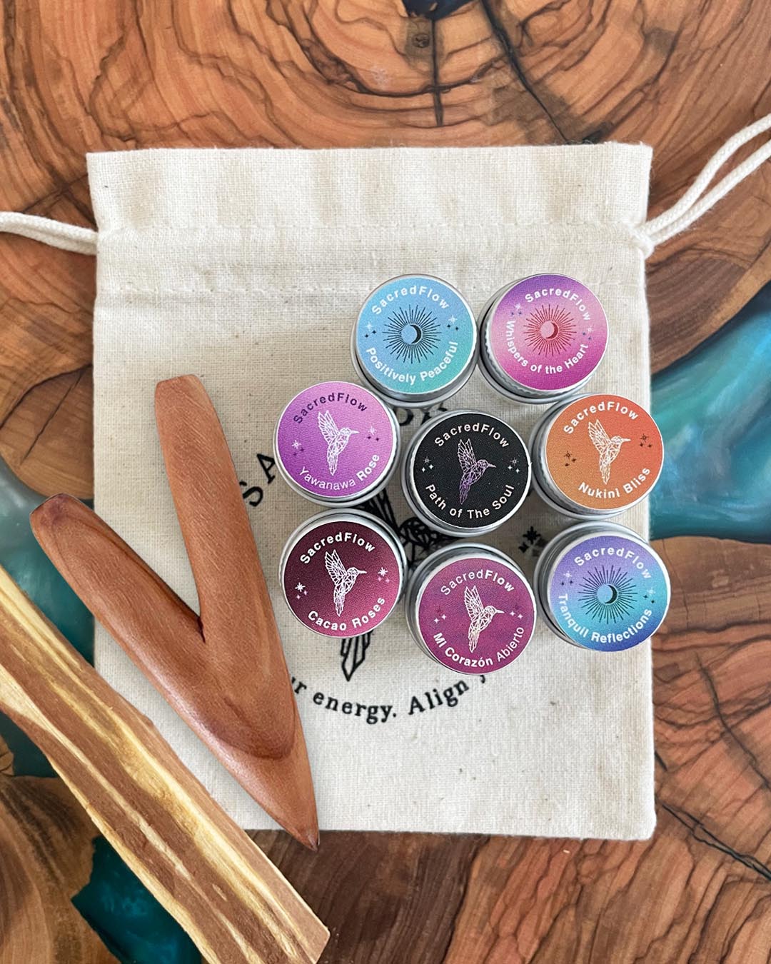 Emotional Healing Hapé Starter Kit | 8 Hapés w/Kuripe