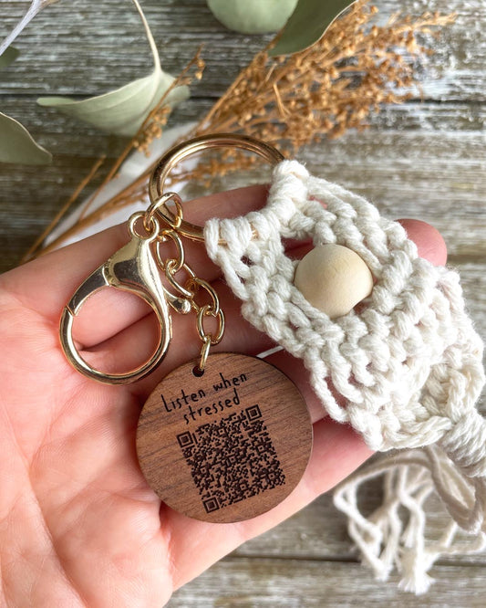 My Happy List Customized Keychain