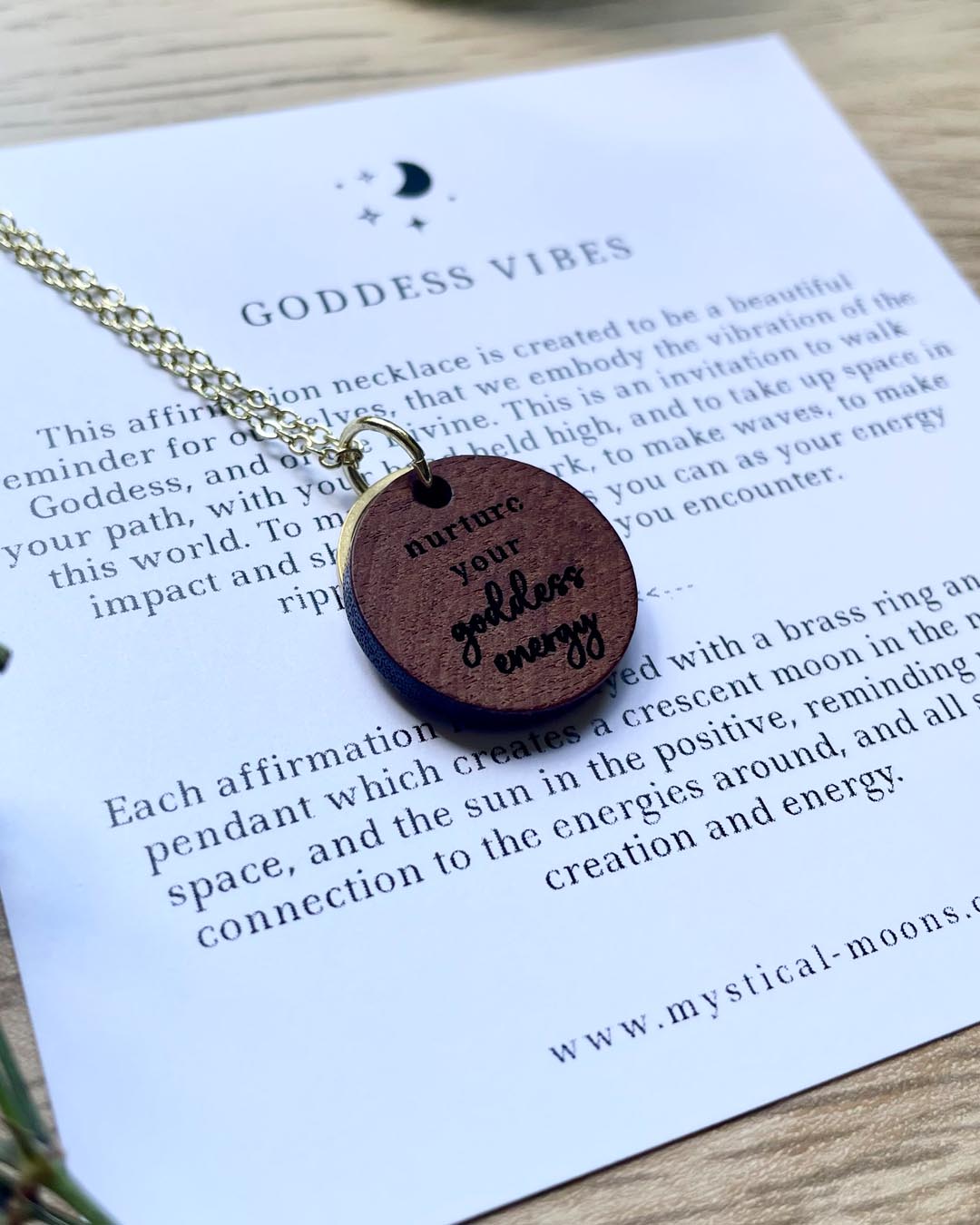 Goddess Vibes Necklace