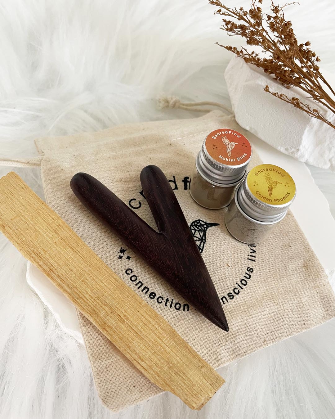 Hapé Starter Kit | 2 Hapés w/Kuripe (Love & Ethereal)