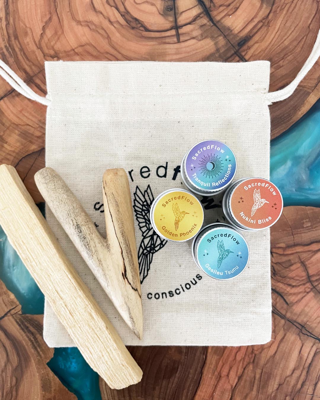 Hapé Starter Kit | 4 Hapés w/Kuripe