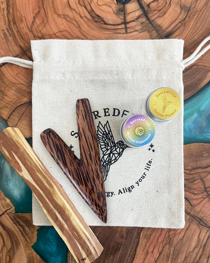 Spiritual Connection Hapé Starter Kit | 2 Hapés w/Kuripe