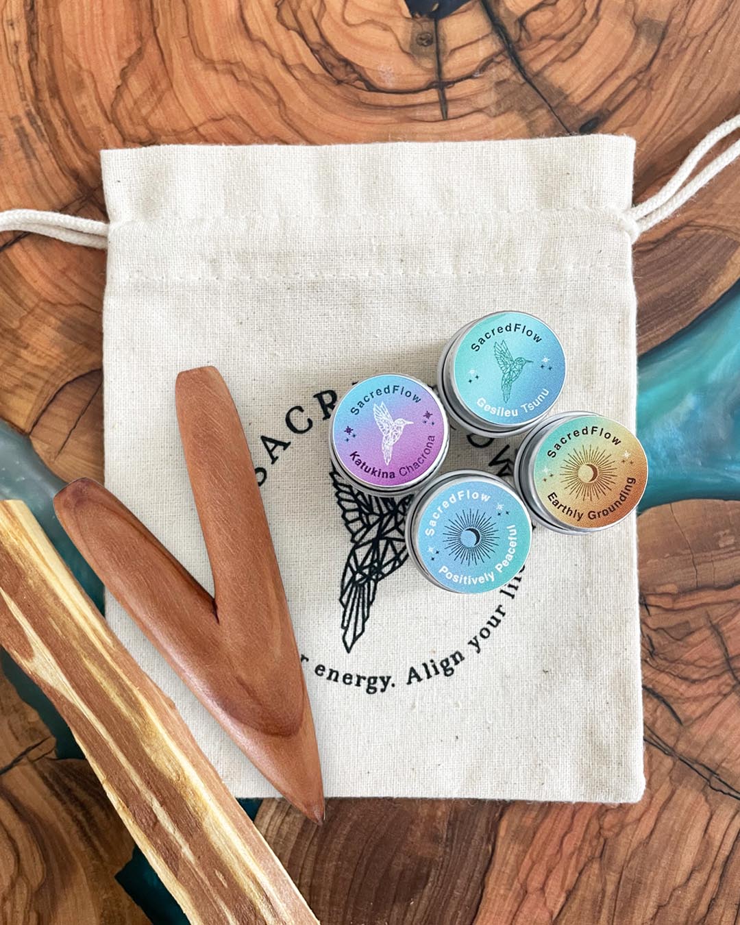 Grounding Hapé Starter Kit | 4 Hapés w/Kuripe