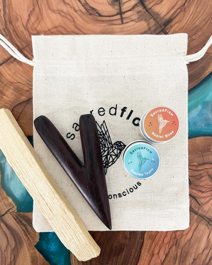 Hapé Starter Kit | 2 Hapés w/Kuripe (Love & Flow)