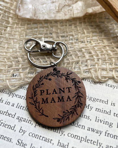 Plant Mama Keychain