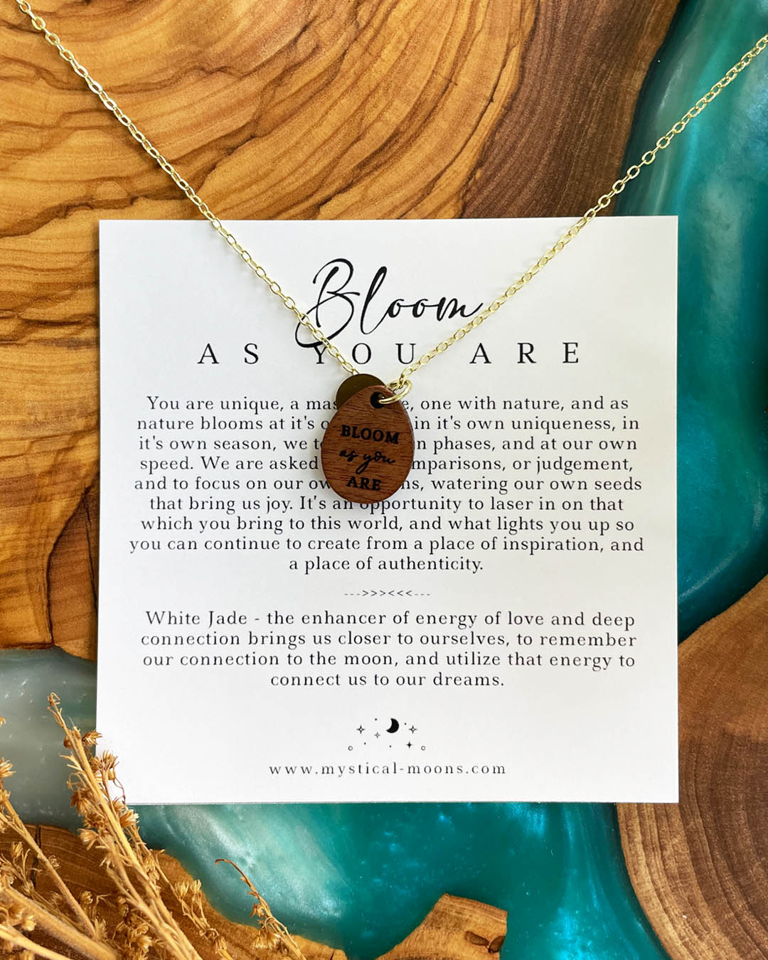 Bloom As You Are Necklace