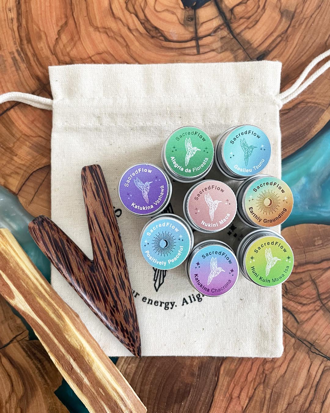 Grounding Hapé Starter Kit | 8 Hapés w/Kuripe