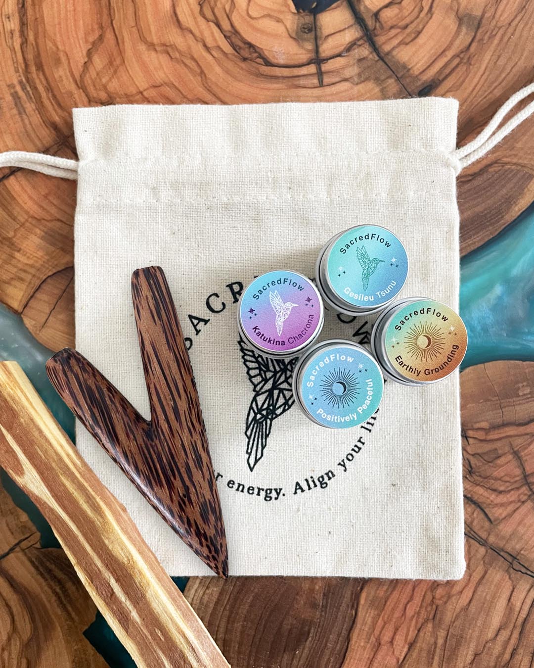 Grounding Hapé Starter Kit | 4 Hapés w/Kuripe