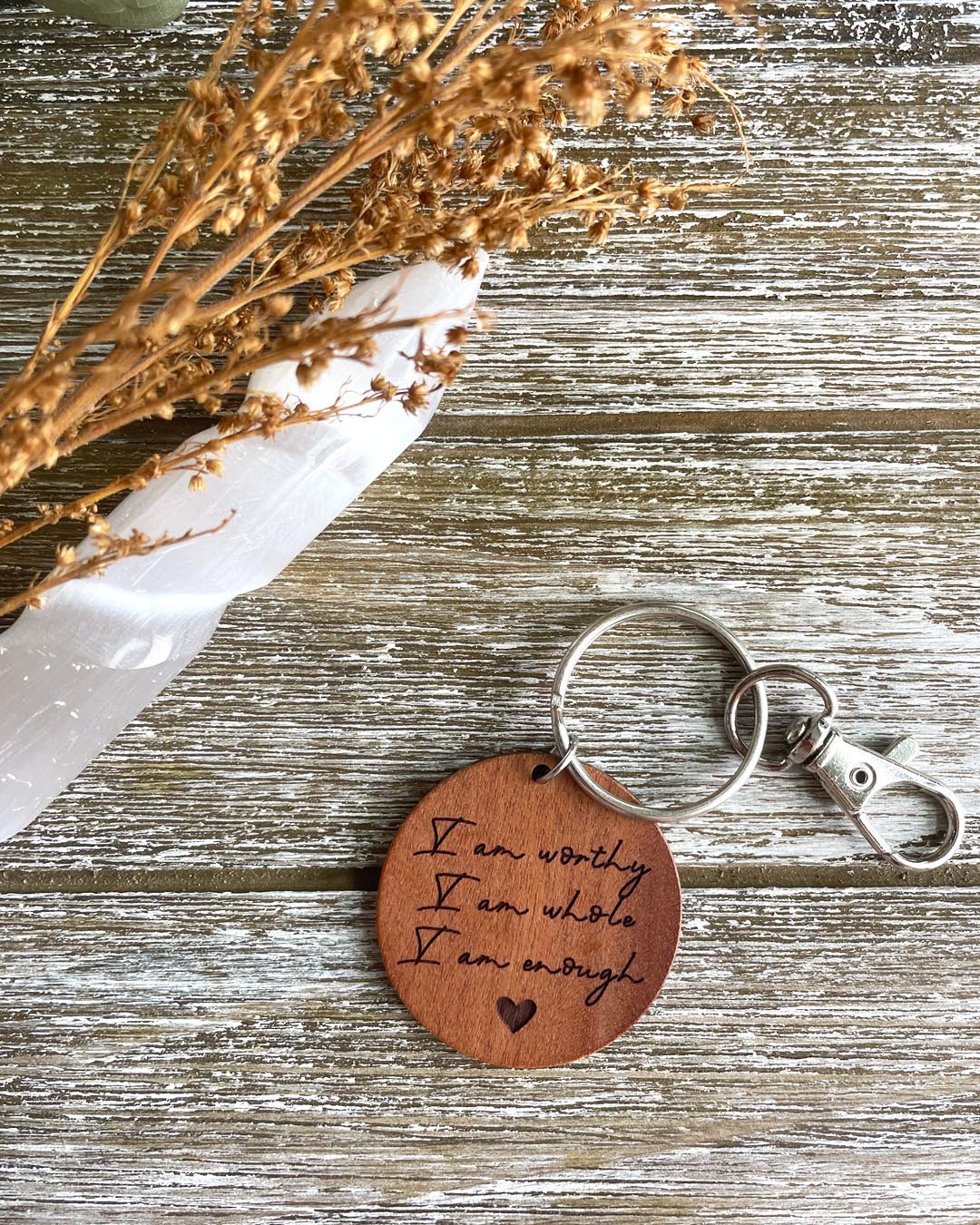 Affirmation Keychain