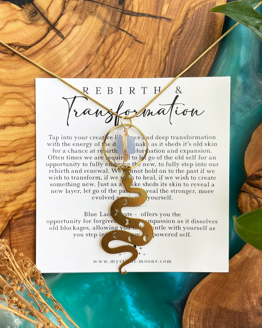 Rebirth & Transformation Necklace