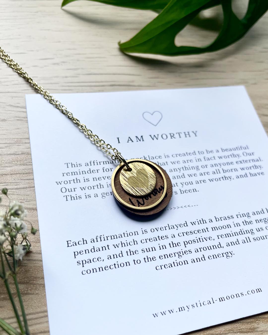 I am Worthy Necklace