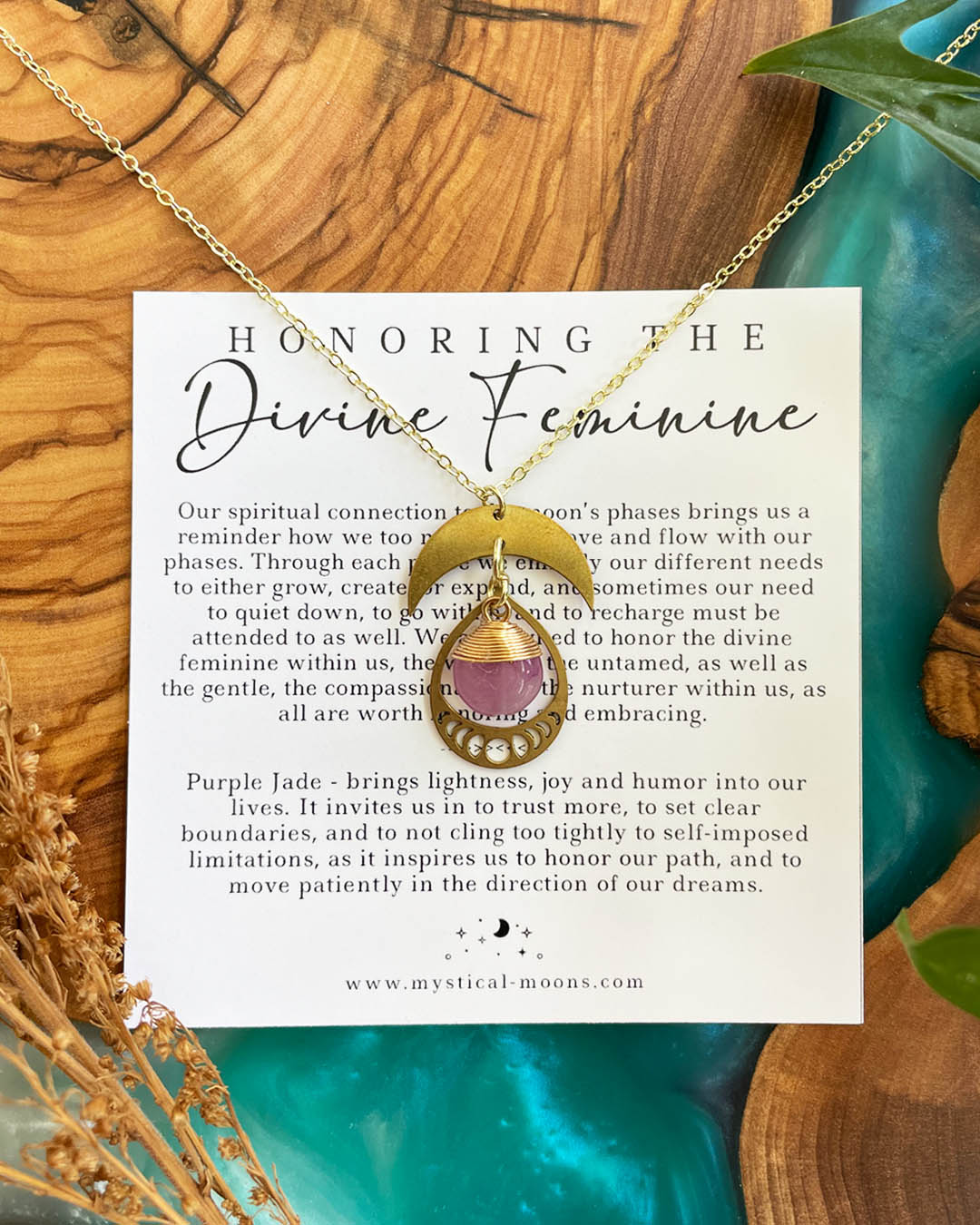 Honoring The Divine Feminine Necklace