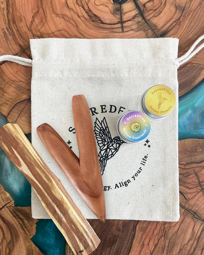 Spiritual Connection Hapé Starter Kit | 2 Hapés w/Kuripe