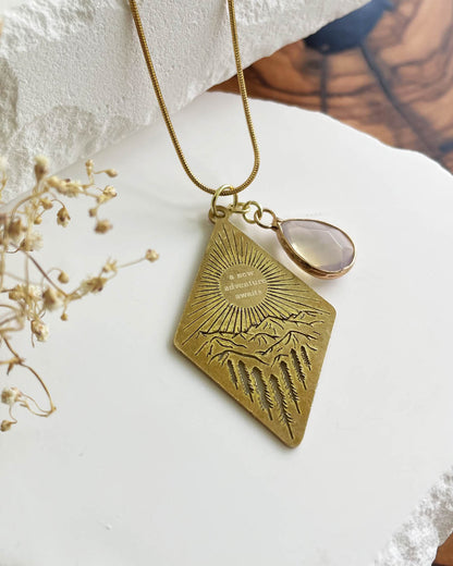 Go Where You Feel Alive Necklace