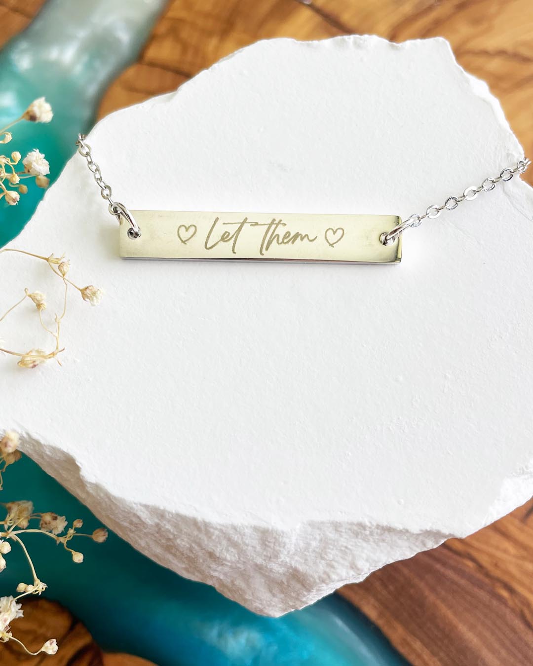 Let Them Bracelet (Silver)