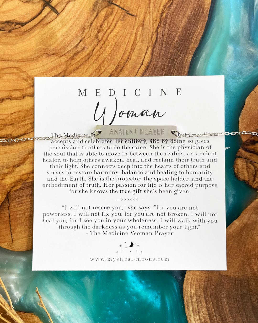 Medicine Woman Silver Bracelet