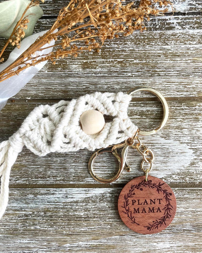 Plant Mama Keychain