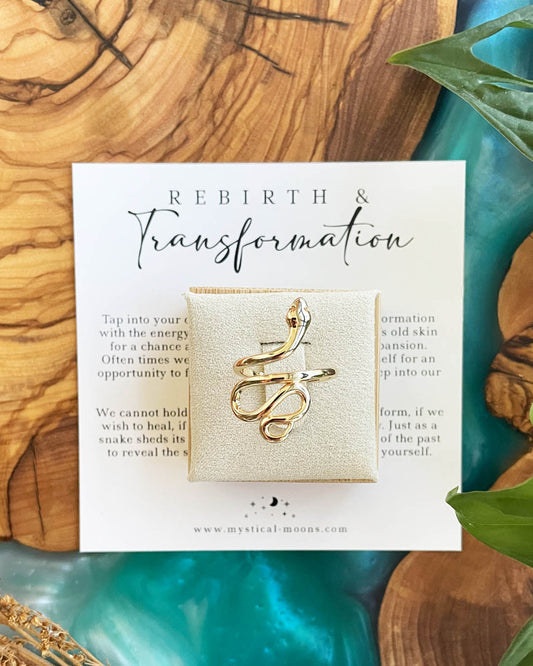 Rebirth & Transformation Ring (Gold)