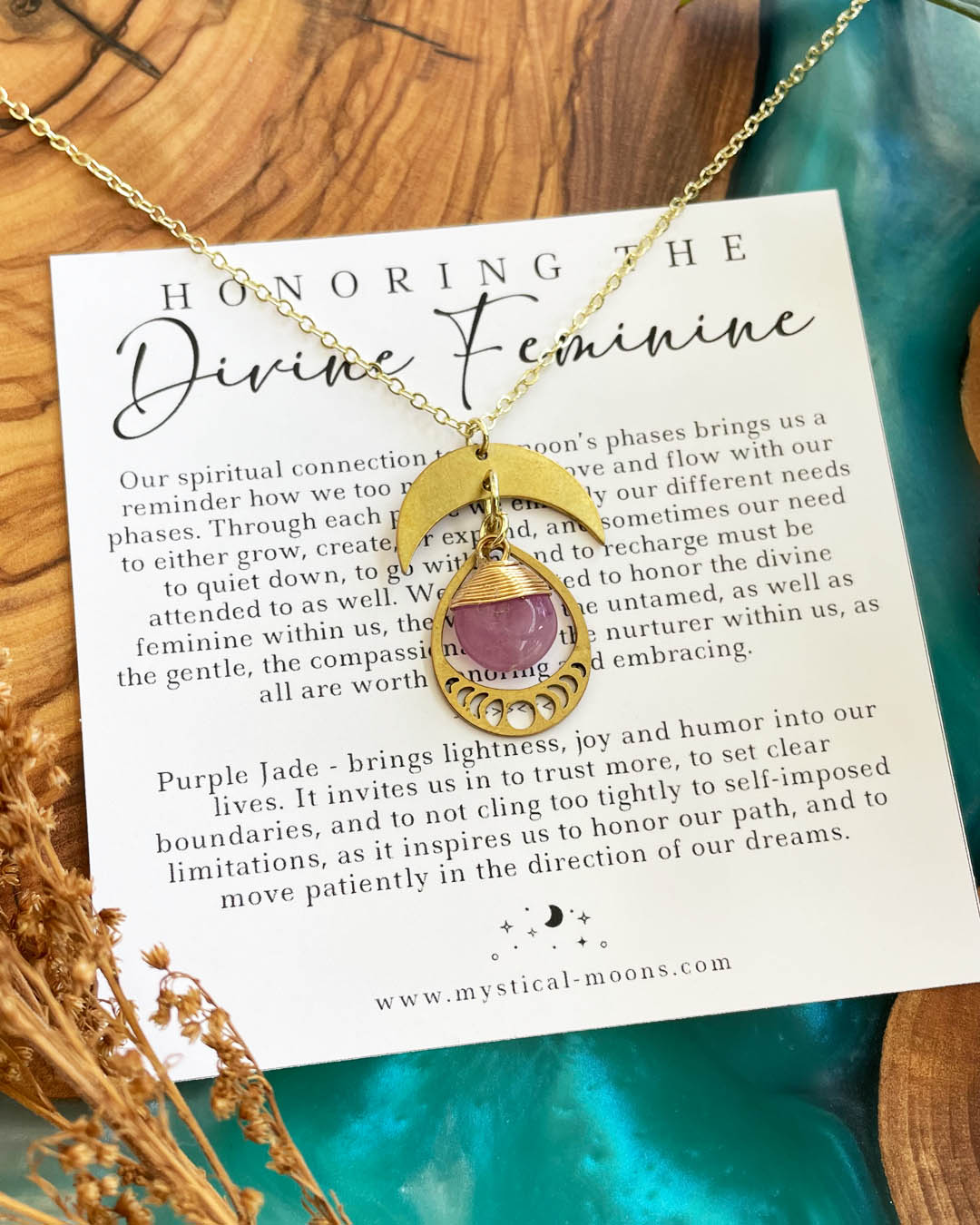 Honoring The Divine Feminine Necklace