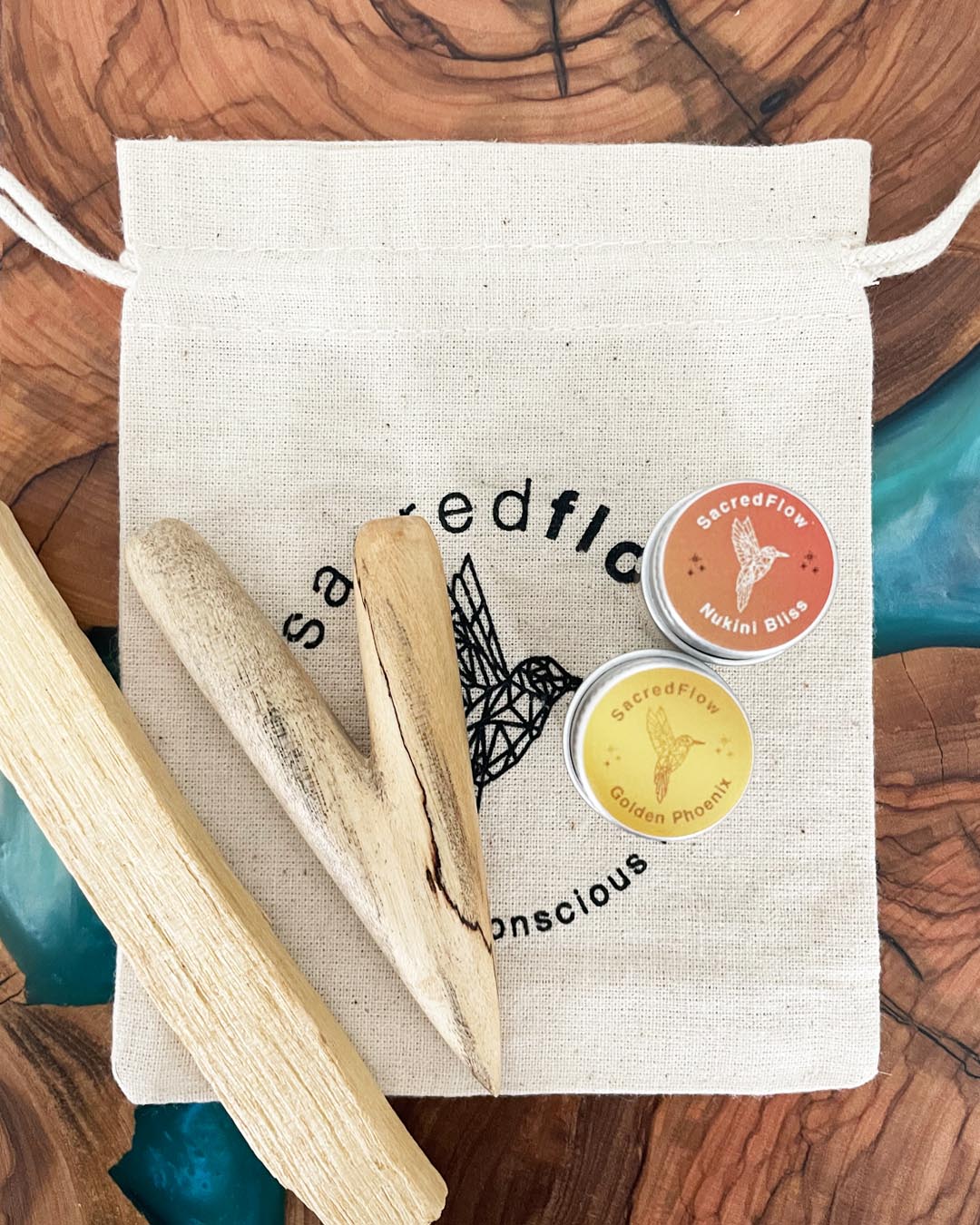 Hapé Starter Kit | 2 Hapés w/Kuripe (Love & Ethereal)