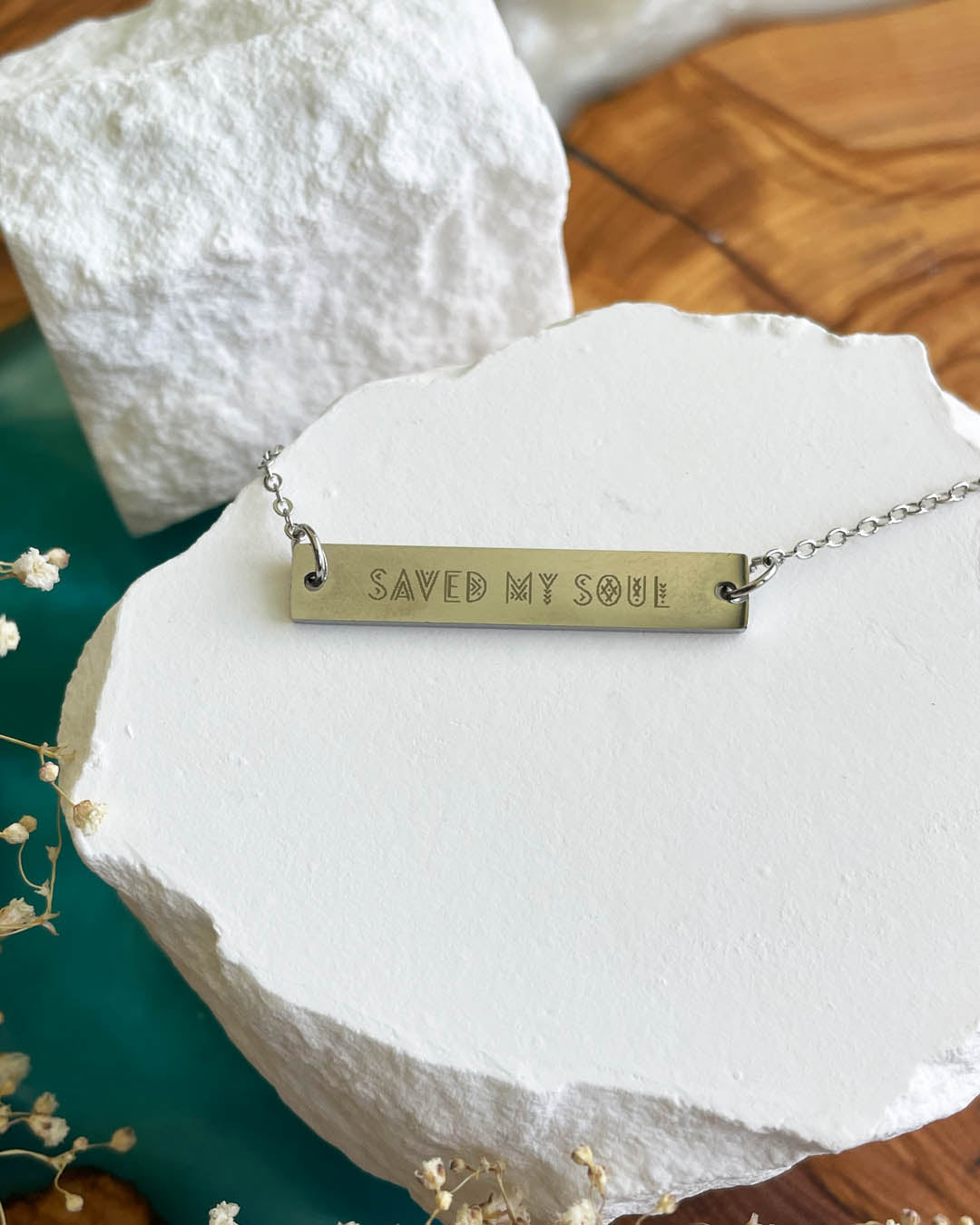 Ayahuasca Saved My Soul Bracelet (Silver)