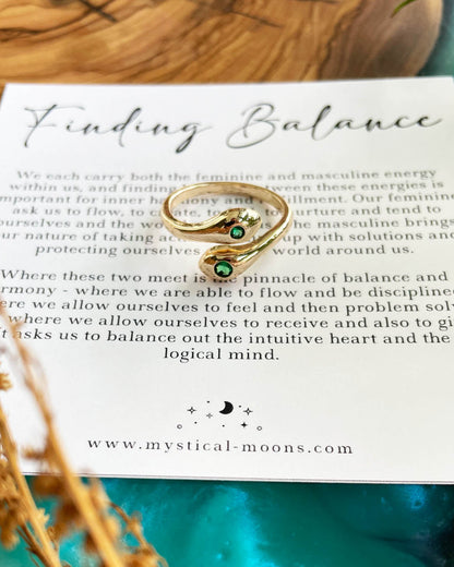 Finding Balance Ring