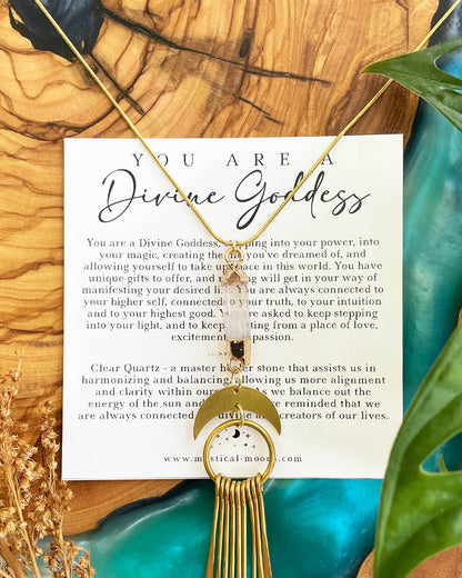You Are A Divine Goddess Necklace