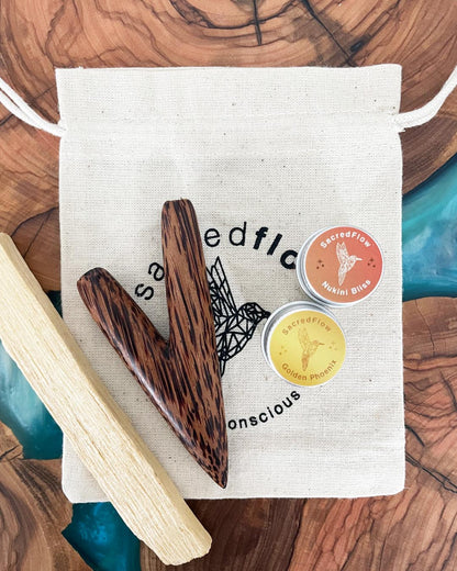 Hapé Starter Kit | 2 Hapés w/Kuripe (Love & Ethereal)