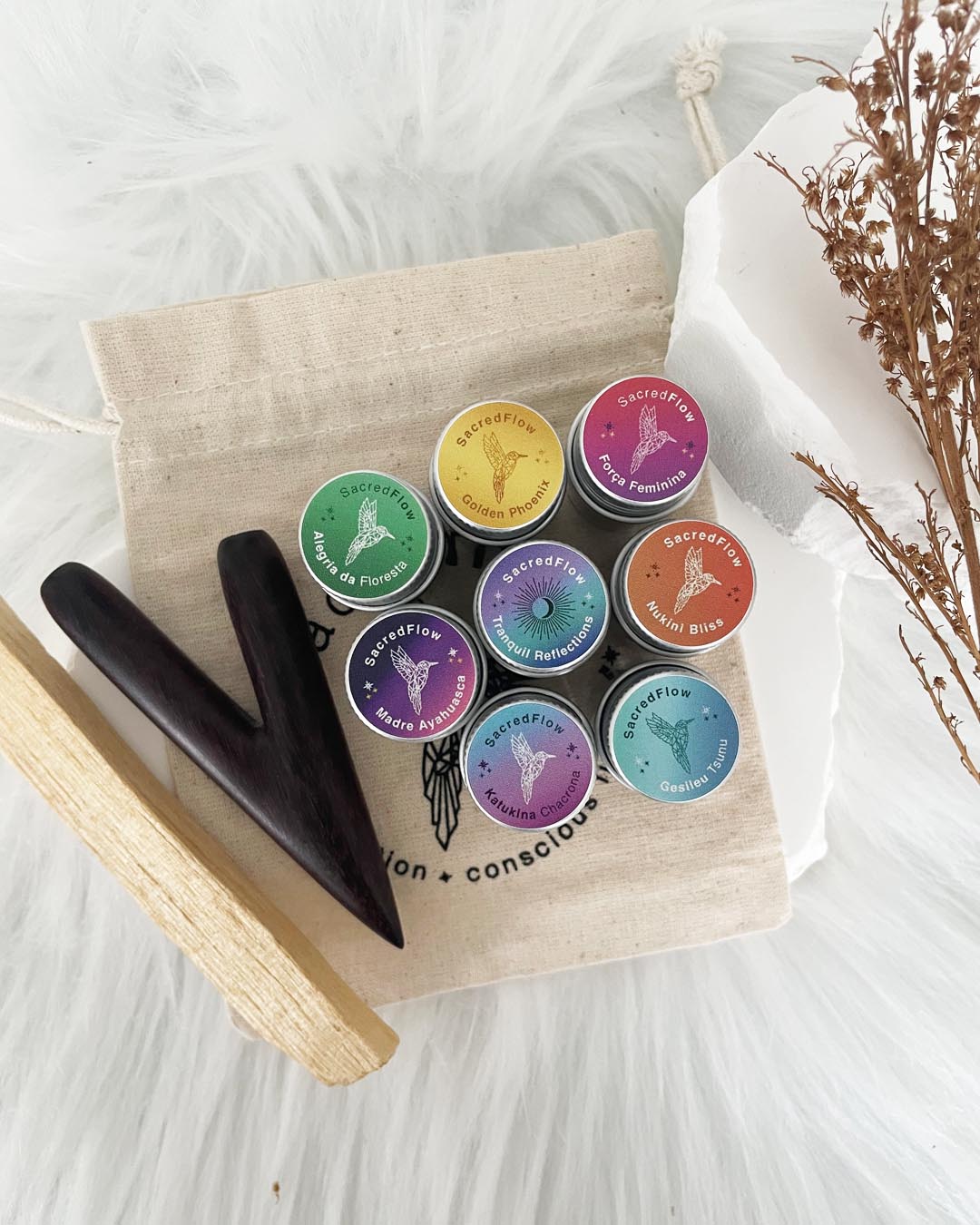 Hapé Starter Kit | 8 Hapés w/Kuripe