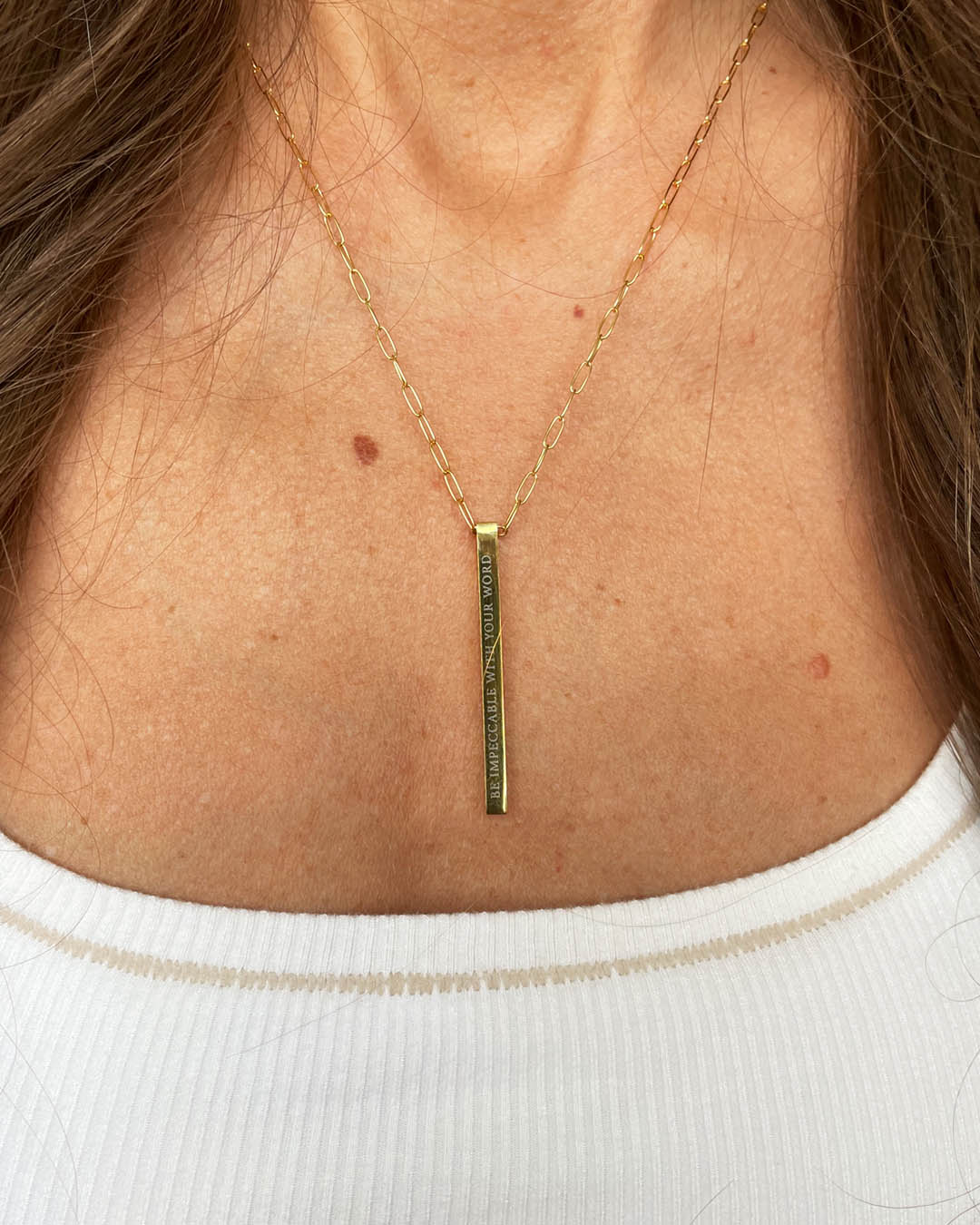 The Four Agreements Necklace | Gold (Women)