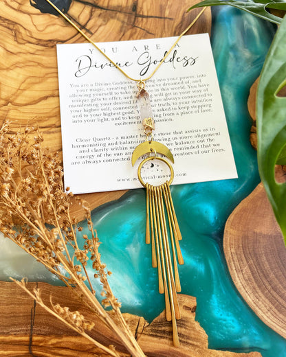 You Are A Divine Goddess Necklace